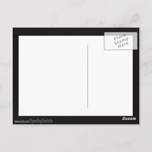 Carte Postale Vermeer Pearl Écouter Clover St Patrick's Day (Dos)