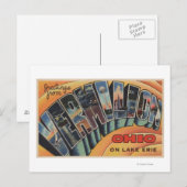 Carte Postale Vermilion, Ohio - Scènes de grandes lettres (Devant / Derrière)