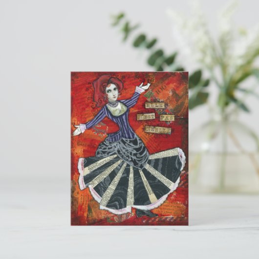 Carte postale Vermillion (Debout devant)