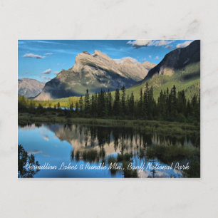 Carte postale Vermillion Lake & Mt. Rundle