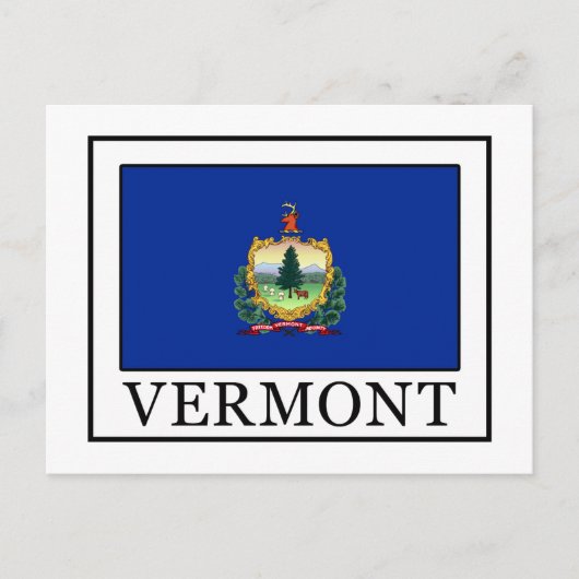 Carte Postale Vermont (Devant)