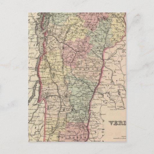 Carte Postale Vermont (Devant)