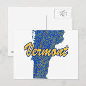 Carte Postale Vermont (Devant / Derrière)