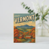 Carte Postale VERMONT Postcard (Debout devant)