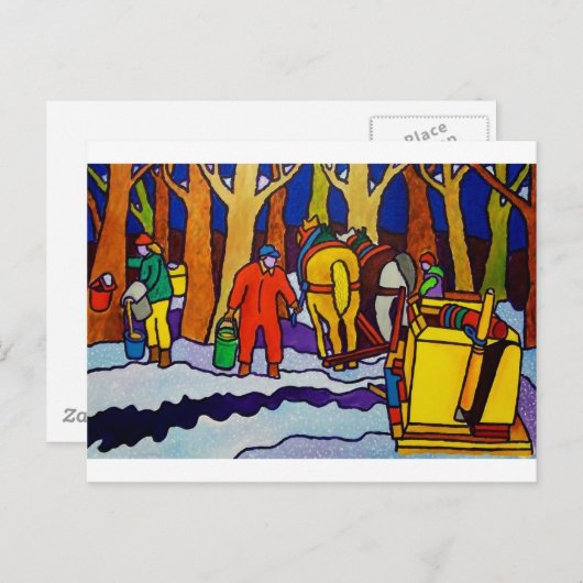 Carte Postale Vermont Spring J par Piliero (Devant / Derrière)