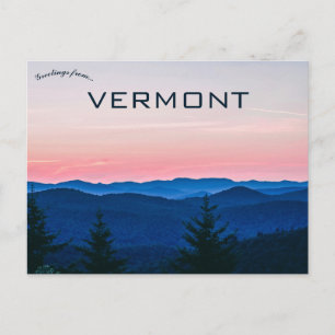 Carte Postale Vermont USA