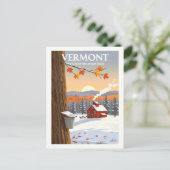 Carte Postale Vermont vintage (Debout devant)