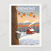Carte Postale Vermont vintage (Devant)