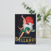 Carte Postale Vermouth Bellardi Torino (Debout devant)