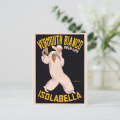 Carte Postale Vermouth Bianco, haute vie, Isolabella (Debout devant)