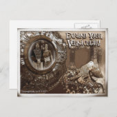 Carte postale vernaculaire (Devant / Derrière)