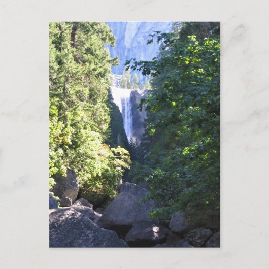 Carte Postale Vernal Falls, Yosemite National Park (Devant)