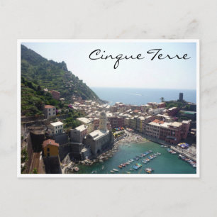 Carte Postale Vernazza aérien