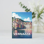 Carte Postale Vernazza, Cinqua Terra Magnet (Debout devant)