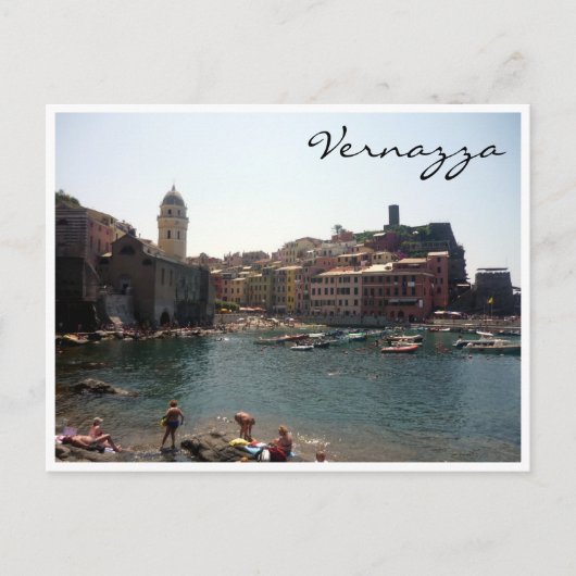 Carte Postale vernazza relax (Devant)
