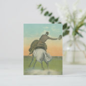 Carte Postale Verne Elliott sur High Tower. (Debout devant)