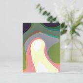 Carte Postale Vernis Abstraits colorés 208 (Debout devant)