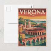 Carte Postale Verona Italy vintage (Devant / Derrière)