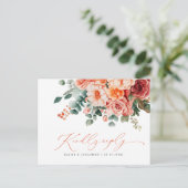 Carte Postale Vérone coucher de soleil Orange clair moderne Flor (Debout devant)