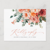 Carte Postale Vérone coucher de soleil Orange clair moderne Flor (Devant)