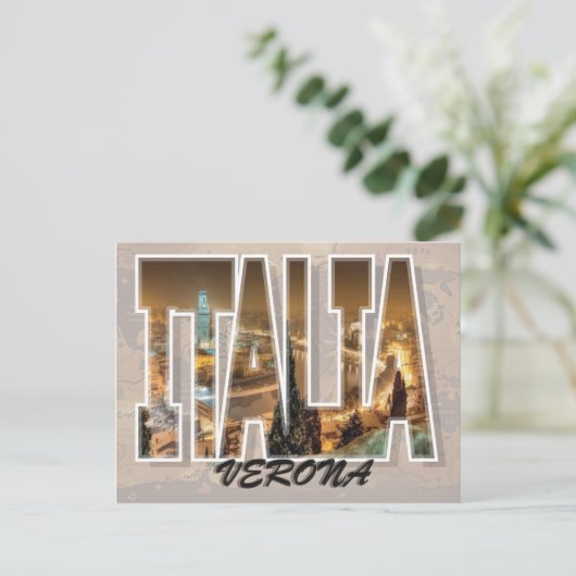 Carte postale Vérone, Italie (Debout devant)