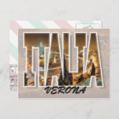 Carte postale Vérone, Italie (Devant / Derrière)