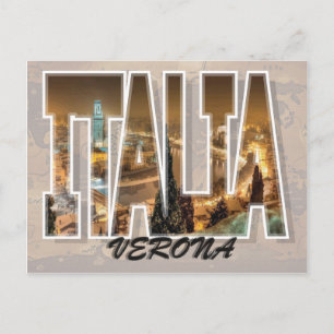 Carte postale Vérone, Italie