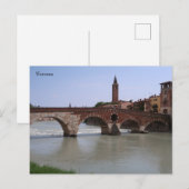 Carte Postale Vérone Italie (Devant / Derrière)