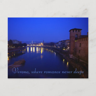 Carte Postale Vérone, Nuit
