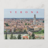 Carte postale Vérone vue panoramique (Devant)