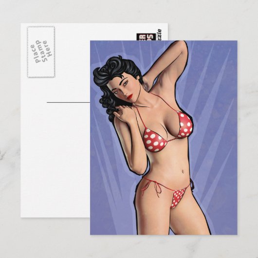 Carte Postale Veronica (Devant / Derrière)