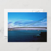 Carte Postale Verrazano-Narrows Bridge, New York, États-Unis (Devant / Derrière)