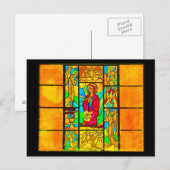 Carte Postale Verre à carreaux-1 (Devant / Derrière)