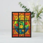 Carte Postale Verre à cartons-5 (Debout devant)