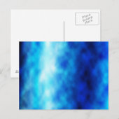 Carte Postale Verre bleu (Devant / Derrière)