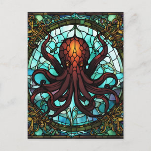 Carte Postale Verre Cthulhu
