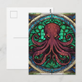 Carte Postale Verre Cthulhu (Devant / Derrière)