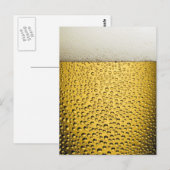 Carte Postale Verre de bière (Devant / Derrière)