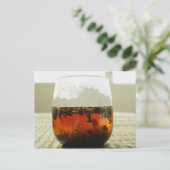 Carte Postale Verre de thé chinois (Debout devant)