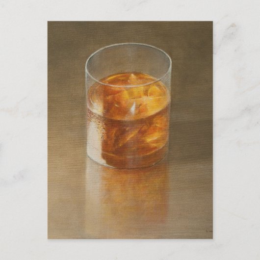 Carte Postale Verre de Whisky 2010 (Devant)
