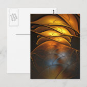 Carte Postale Verre et or (Devant / Derrière)