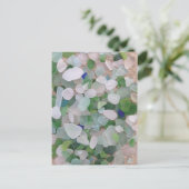 Carte Postale Verre marin de l'océan (Debout devant)