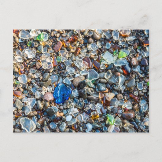 Carte Postale Verre marin étincelant (Devant)