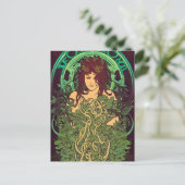 Carte Postale Verre teinté de Mère Terre  (Debout devant)