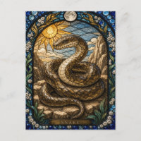 Verre teinté Serpent, Disque Solaire