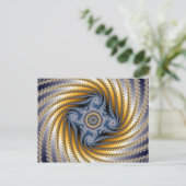 Carte Postale Verre tendu (Debout devant)