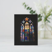 Carte Postale Verre tendu (Debout devant)