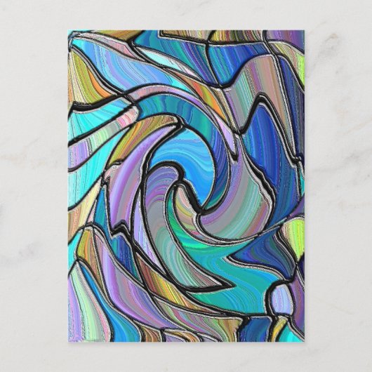 Carte Postale Verre tendu (Devant)