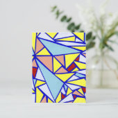 Carte Postale Verre tendu (Debout devant)