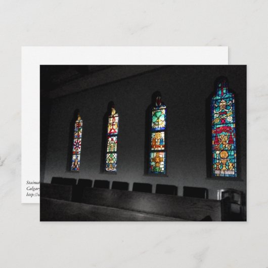 Carte Postale Verre tendu (Devant / Derrière)